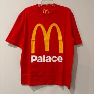 Palace x McDonald's Red Logo T-shirt Large